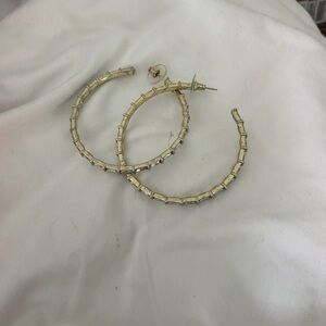 Kendra Scott large Gold Hoop Earrings